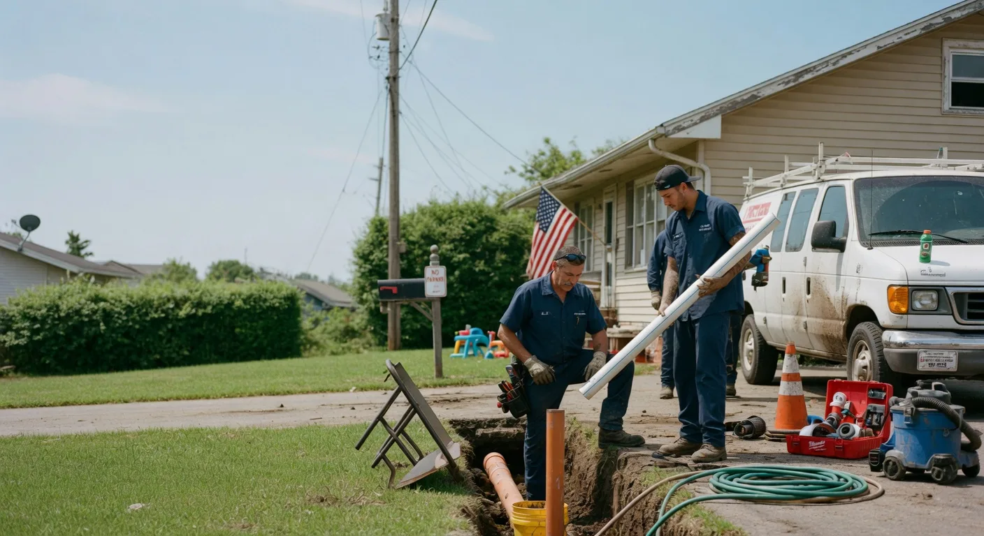 Clogged Drain Repair in Union City, OK